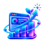 Neon Growth Analytics Icon