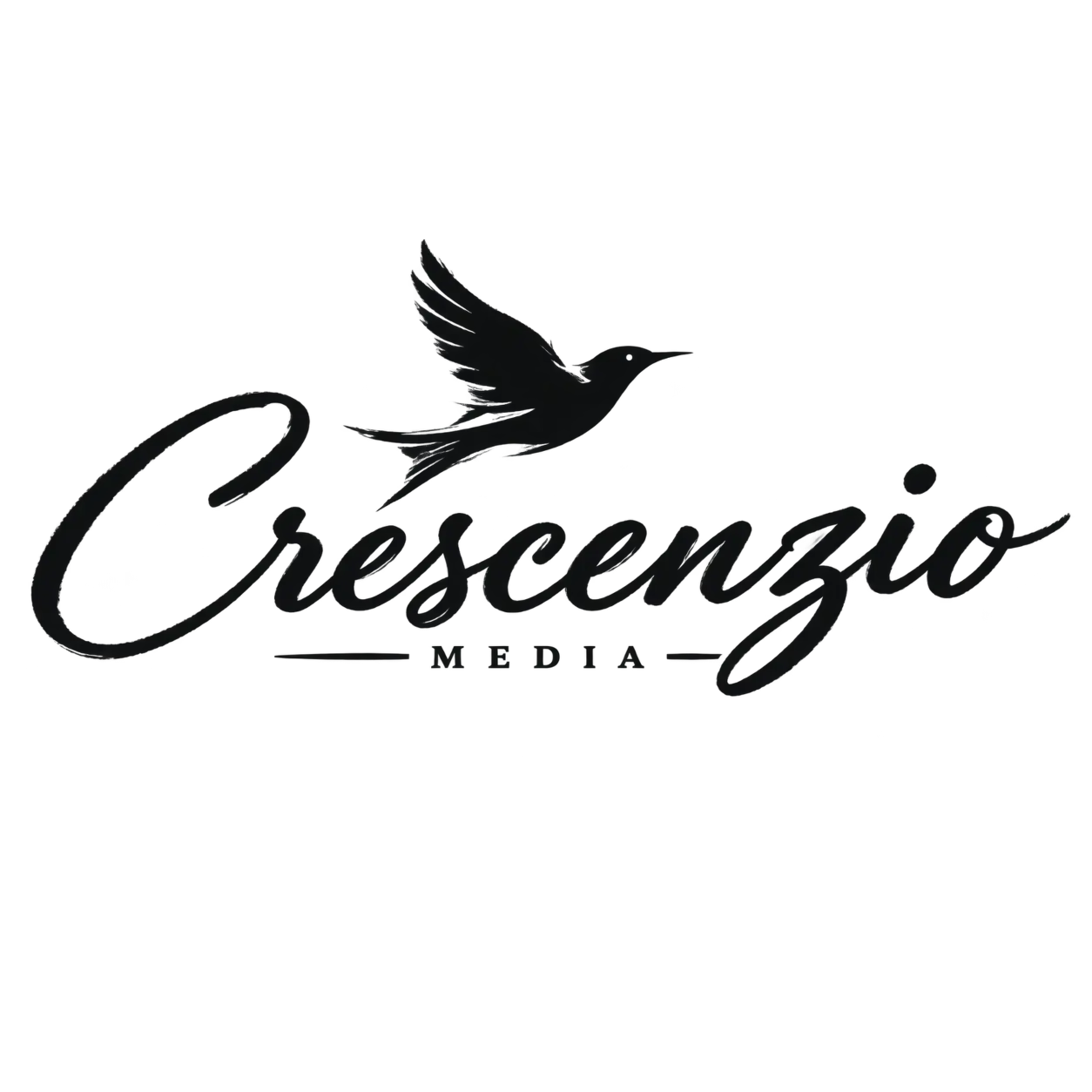 Crescenzio Media Bird Logo