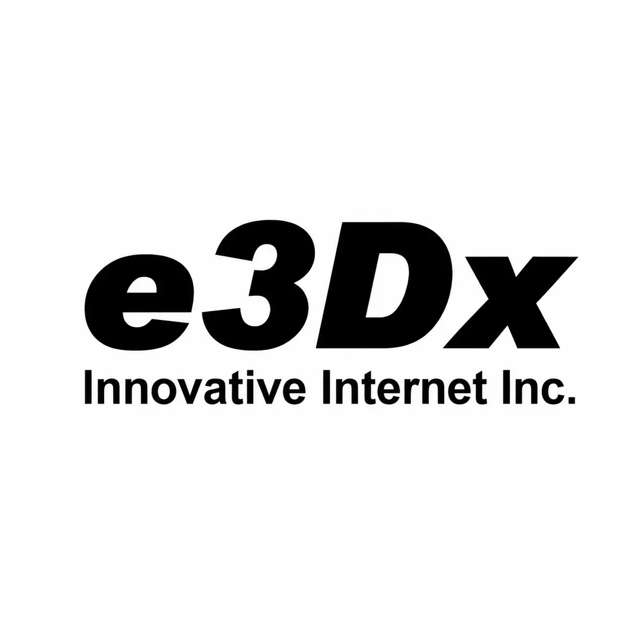 e3dx - logo box